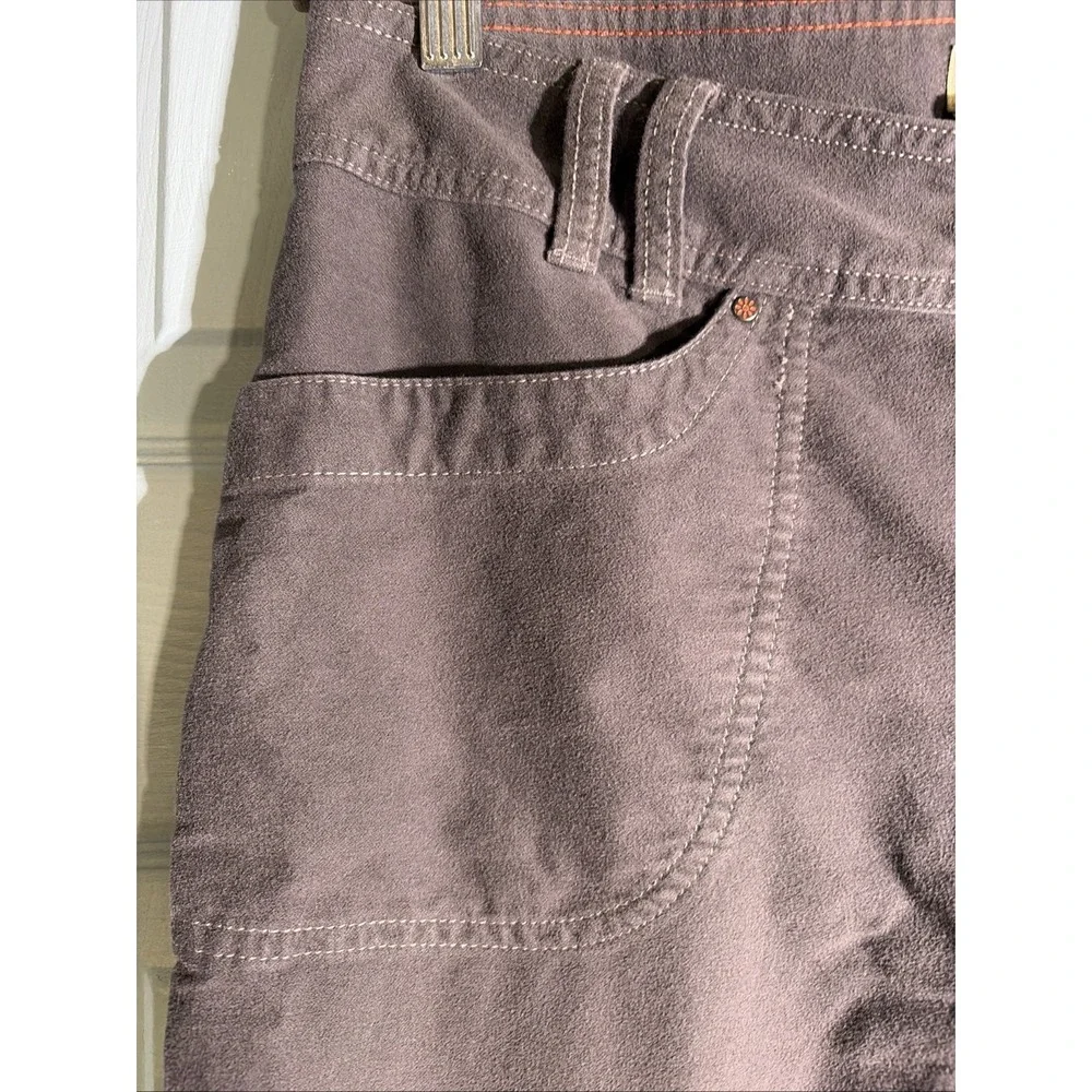 Royal Robbin's Gray Cotton/ Spandex Hiking Pants. Boot Cut. Sz 4